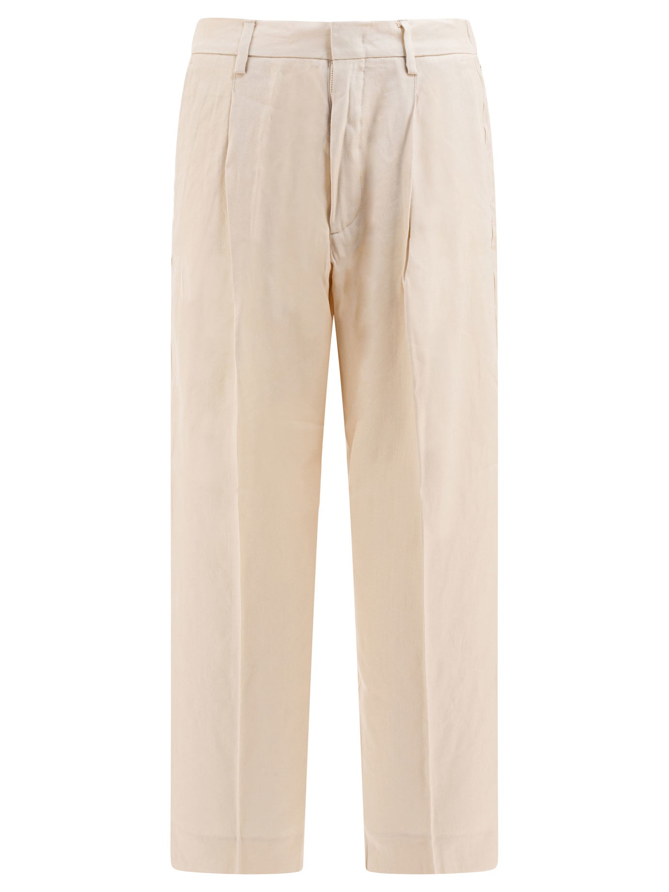 NN07 Viscose Linen Trousers for Men