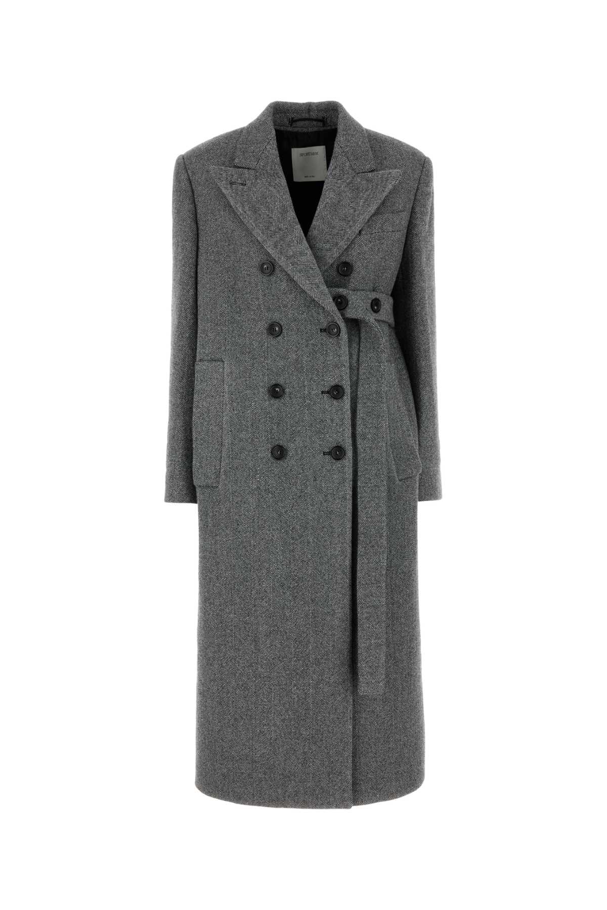 MAX MARA SPORTMAX Embroidered Wool Blend Jacket