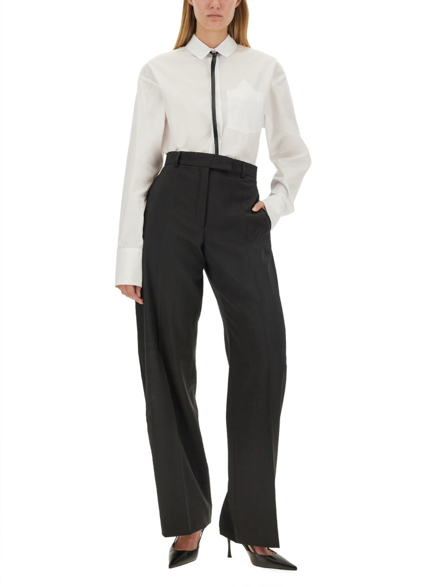 MAX MARA SPORTMAX Stylish Women's Virgin Wool Pants 40