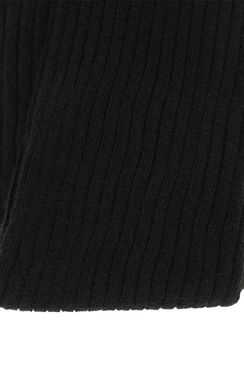 MAX MARA Ribbed Cotton Tights for Women