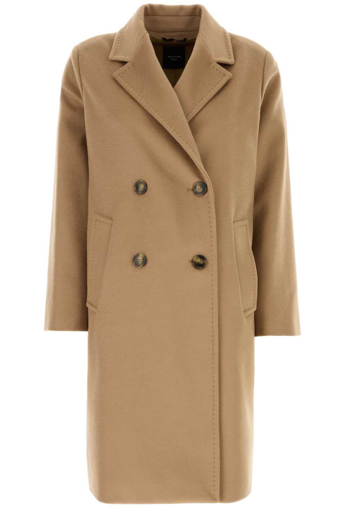 WEEKEND MAX MARA Classic Style Wool Coat for Women - FW24 Collection