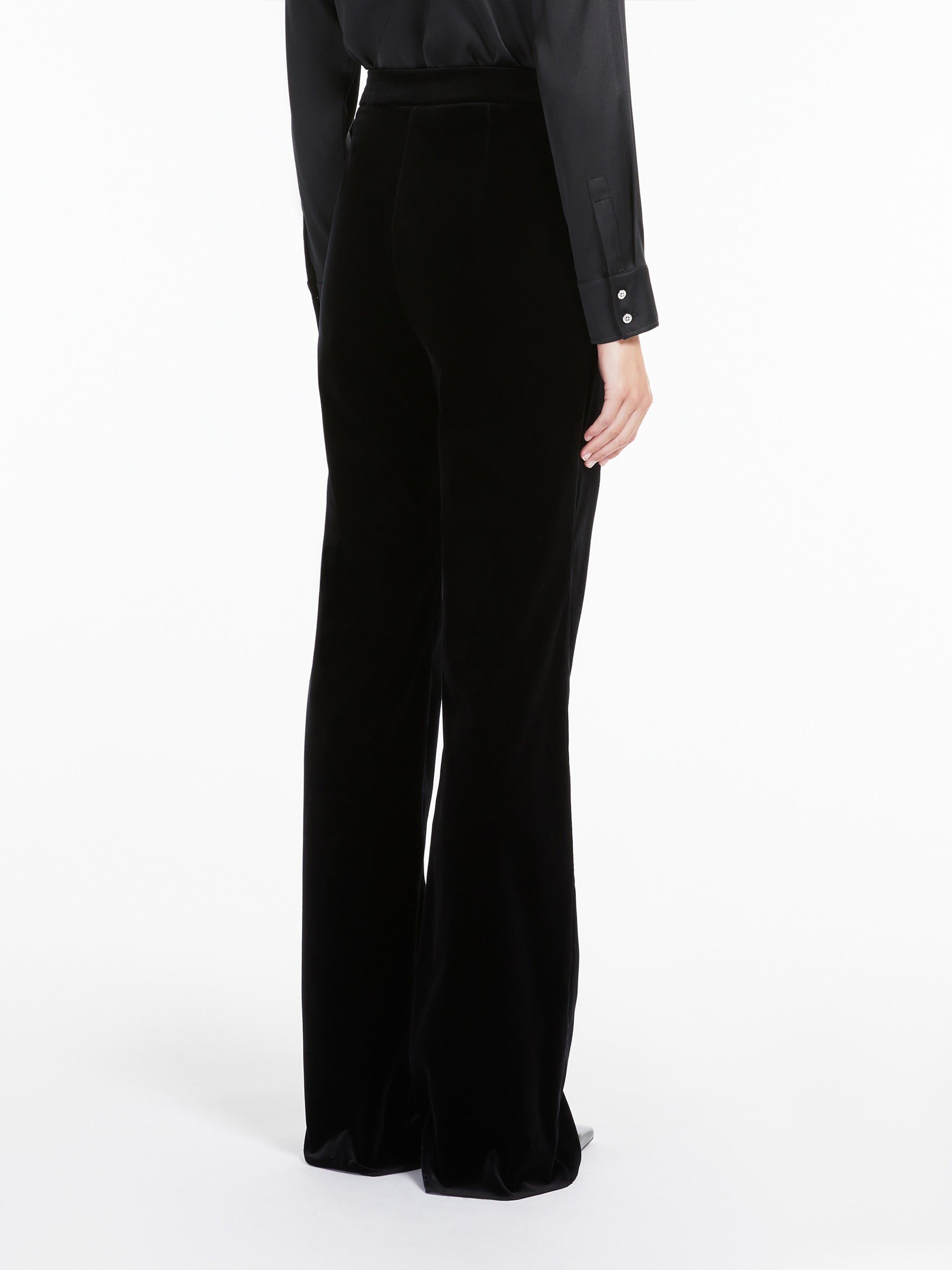 MAX MARA STUDIO Sophisticated Long Wool Trousers for Women