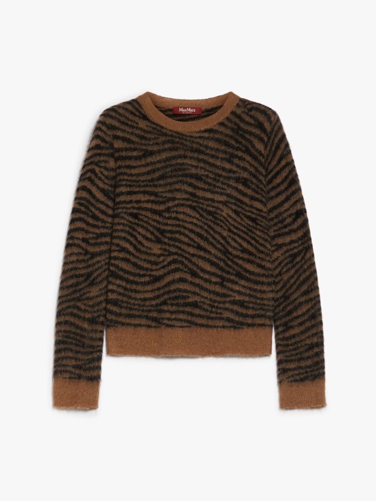 MAX MARA STUDIO Wool Knit Mini Sweater for Women