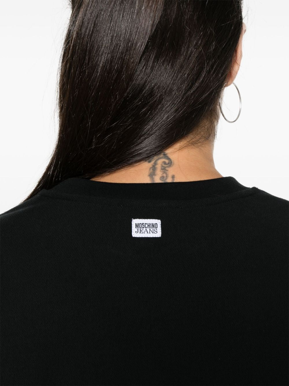 MOSCHINO COUTURE Heart Plaque Sweatshirt for Women