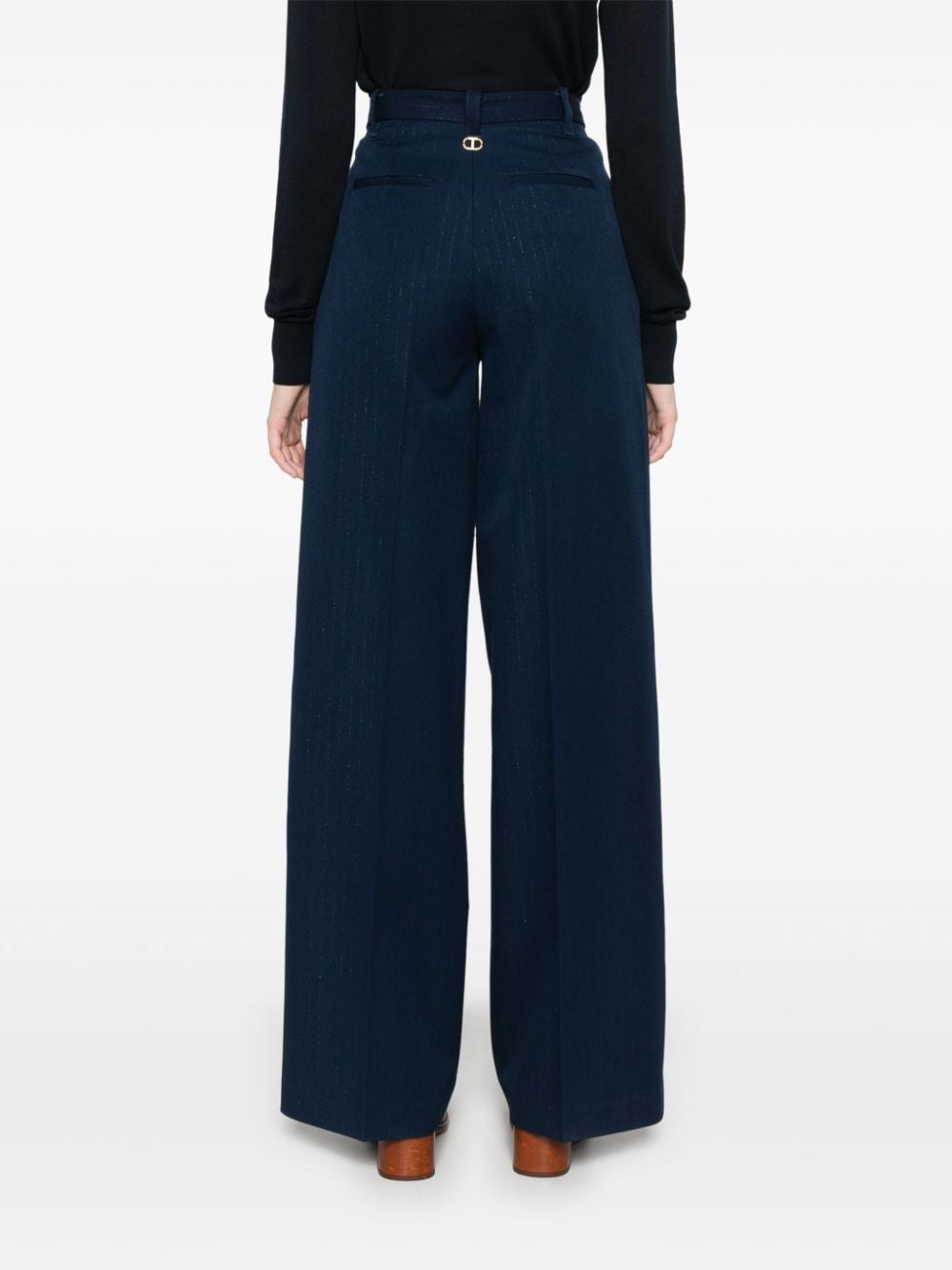 TWIN-SET Tailored Trousers for Women - Fall 2024 Collection