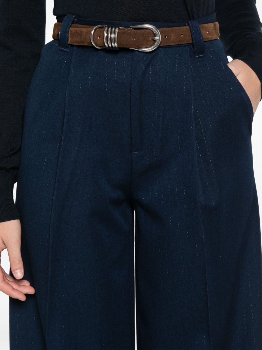 TWIN-SET Tailored Trousers for Women - Fall 2024 Collection