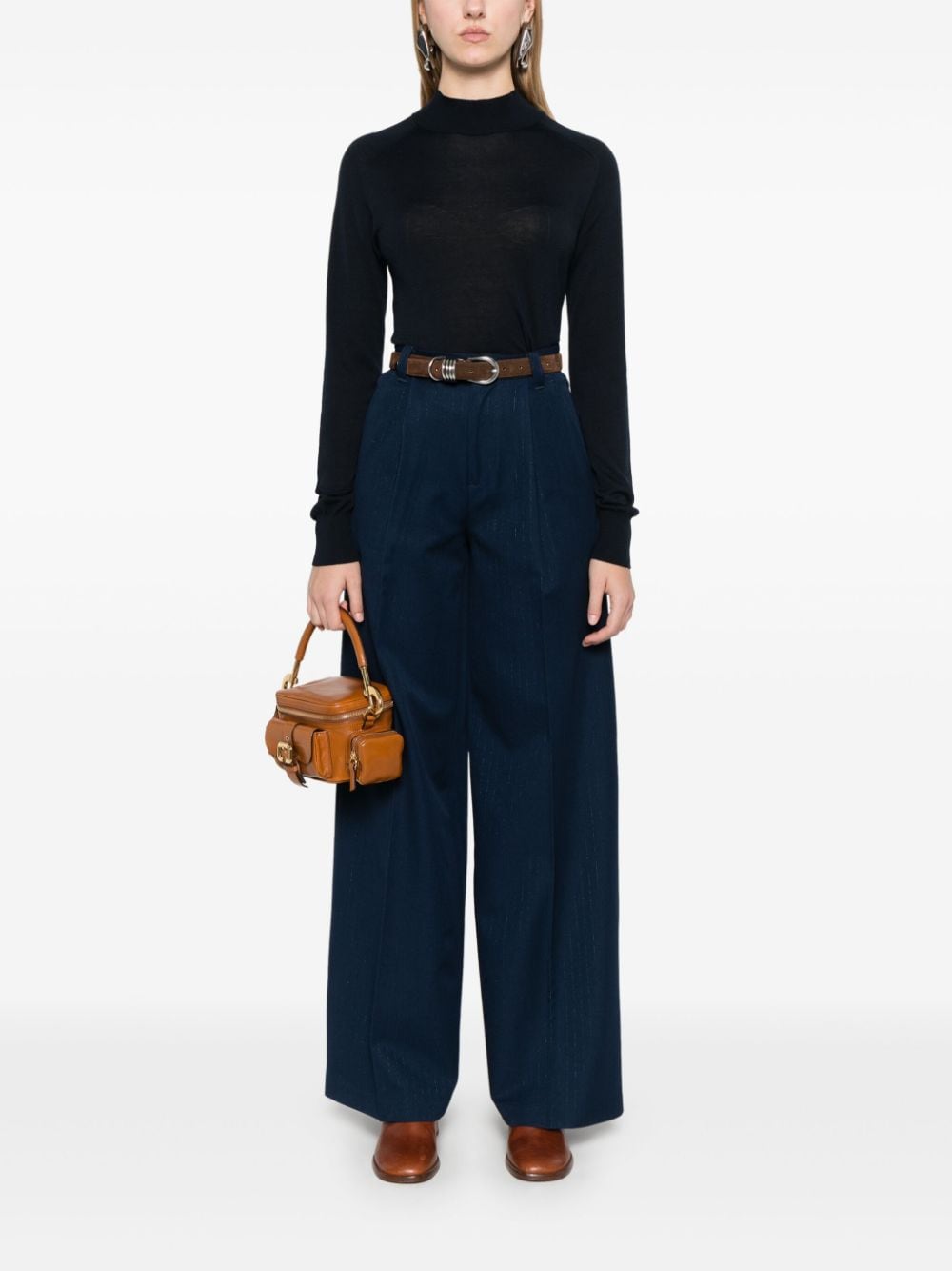 TWIN-SET Tailored Trousers for Women - Fall 2024 Collection