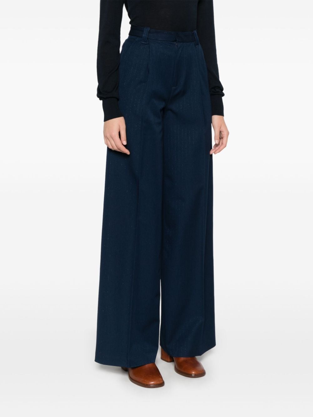 TWIN-SET Tailored Trousers for Women - Fall 2024 Collection