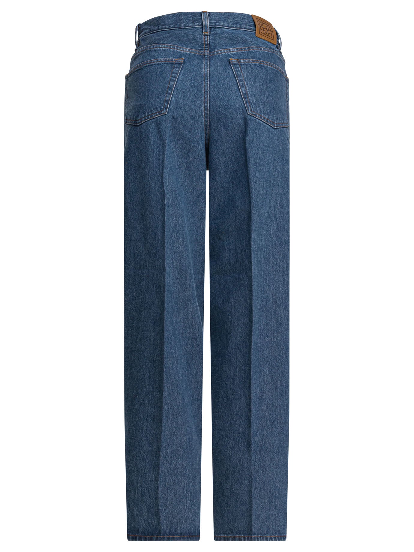 TOTEME Wide Leg Denim Trousers for Women