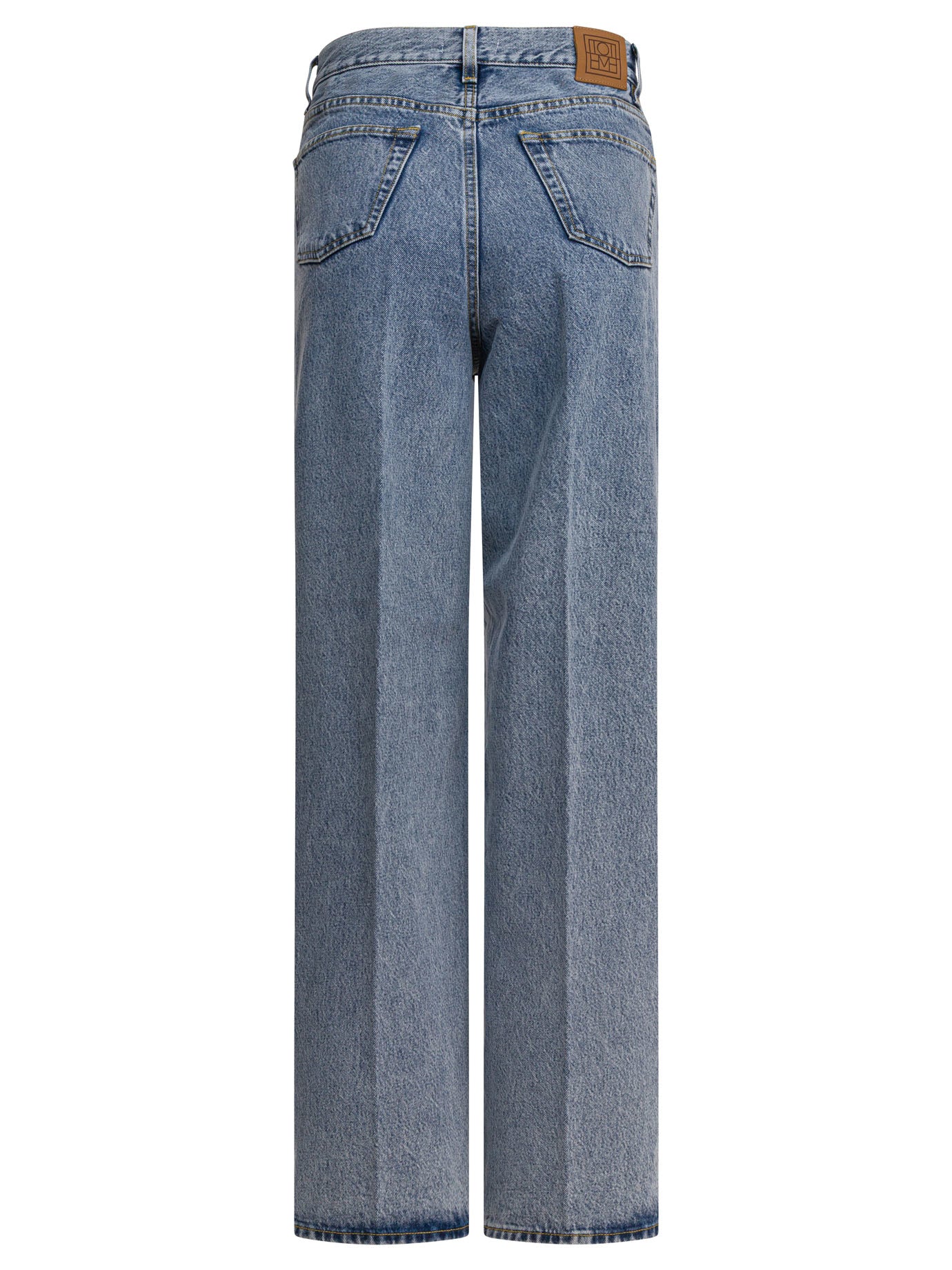 TOTEME Wide Leg Denim Trousers for Women - FW25 Collection