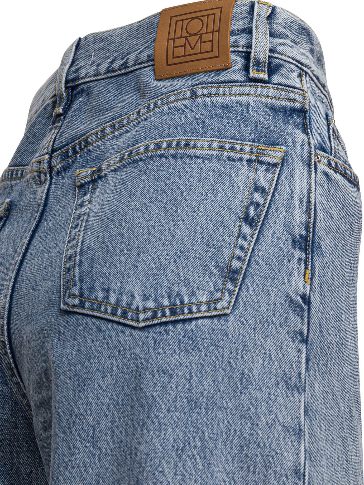 TOTEME Wide Leg Denim Trousers for Women - FW25 Collection