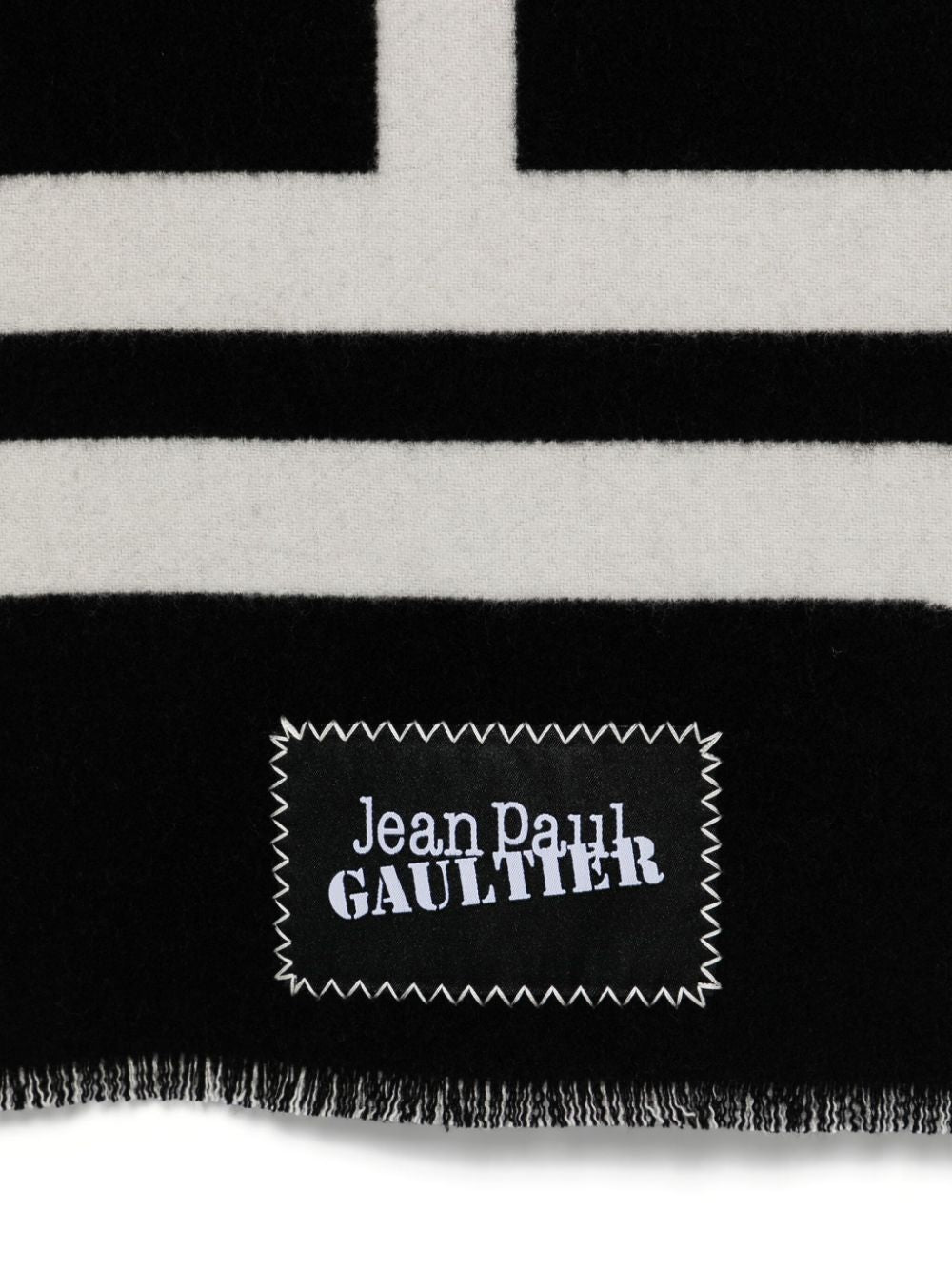 JEAN PAUL GAULTIER Wool Logo Scarf