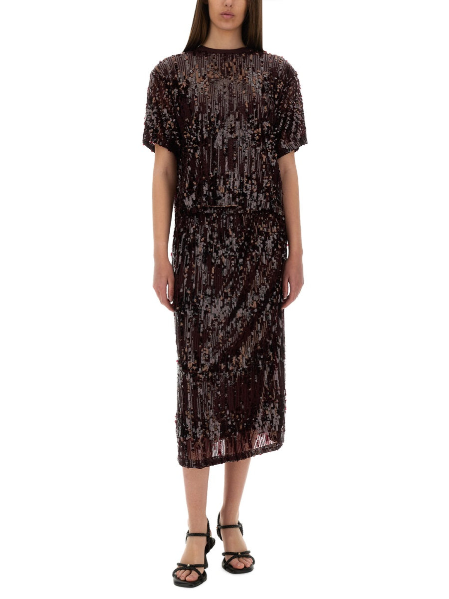 BAUM UND PFERDGARTEN Chic Midi Skirt for Women - Size S