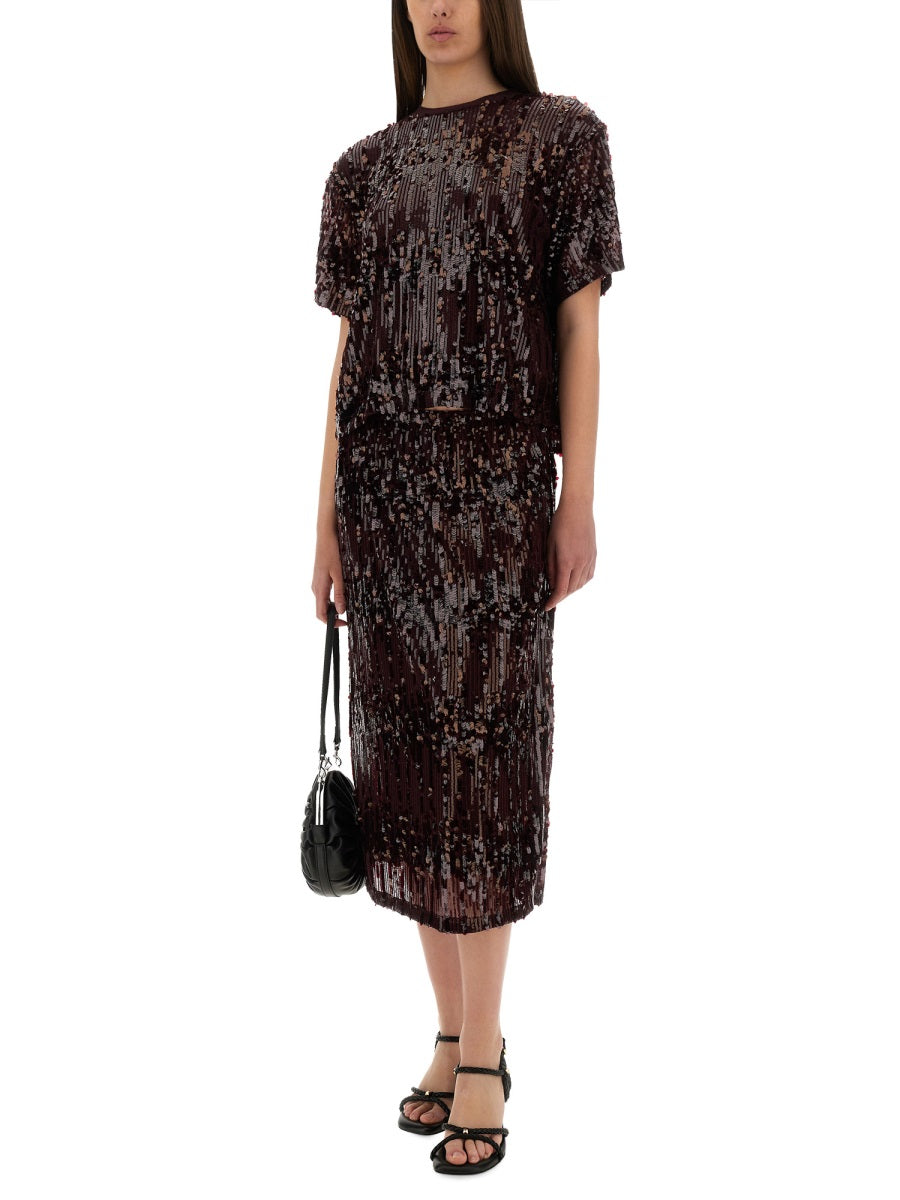 BAUM UND PFERDGARTEN Mini Sequin Top for Women