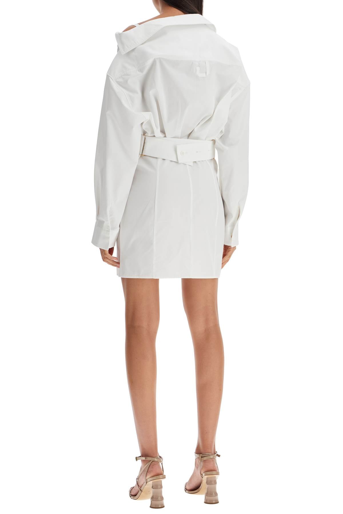 JACQUEMUS Mini Robe Chemise Dress
