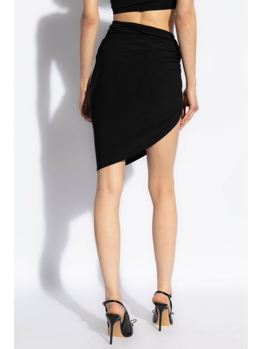JACQUEMUS Draped Mini Skirt