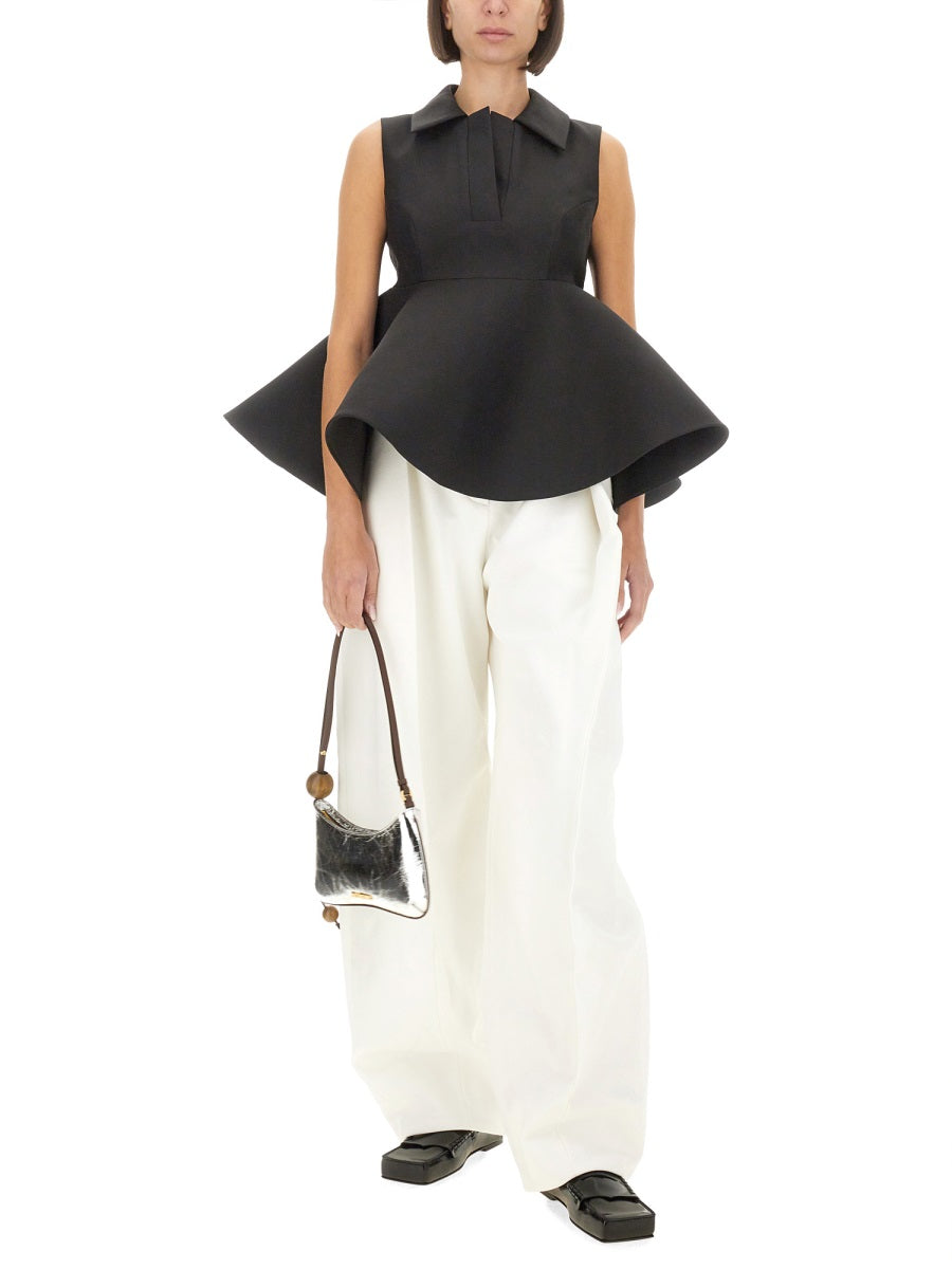 JACQUEMUS Elegant Mini Shoulder Top
