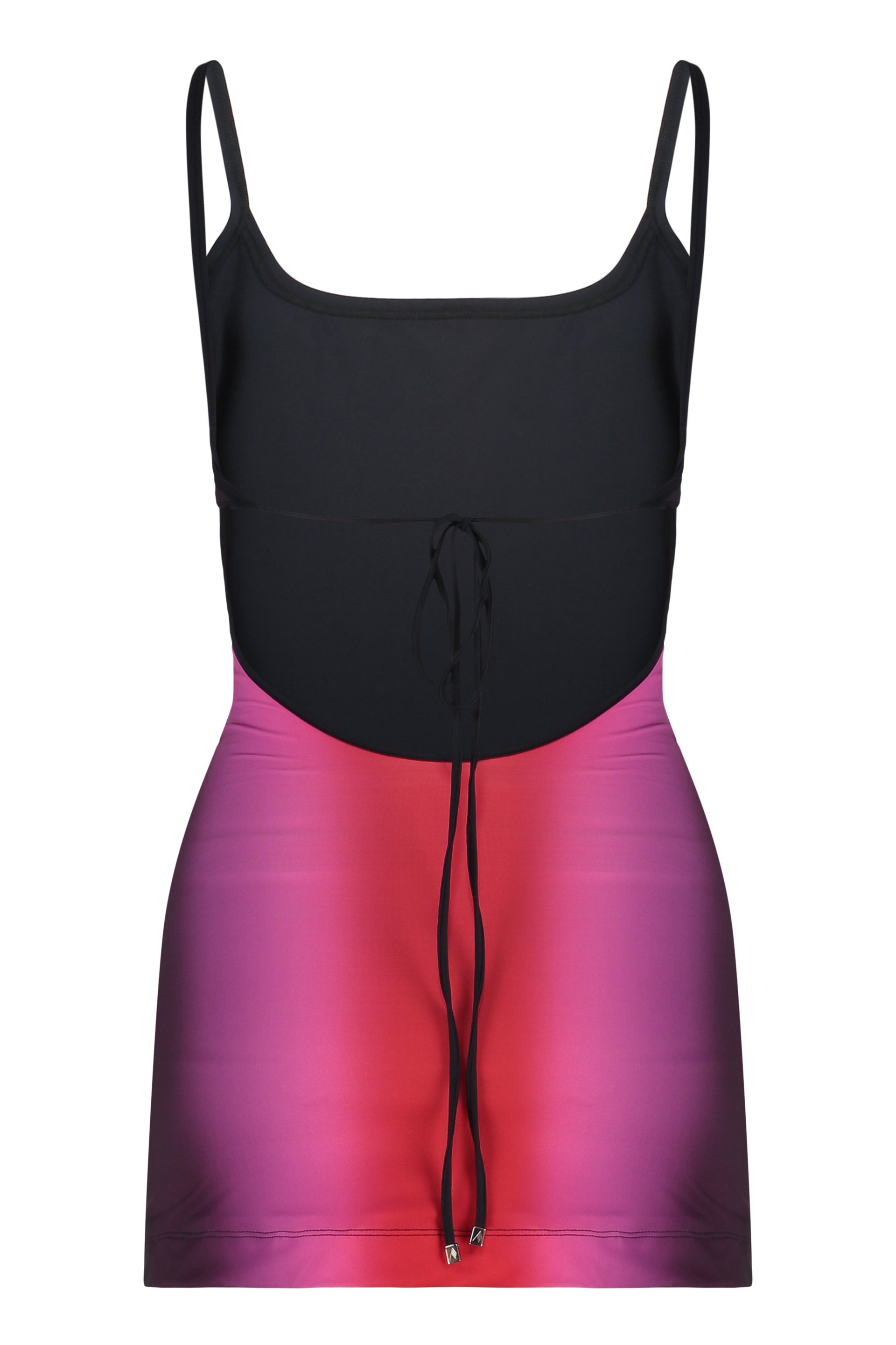 THE ATTICO Faded Mini Cover-Up Dress