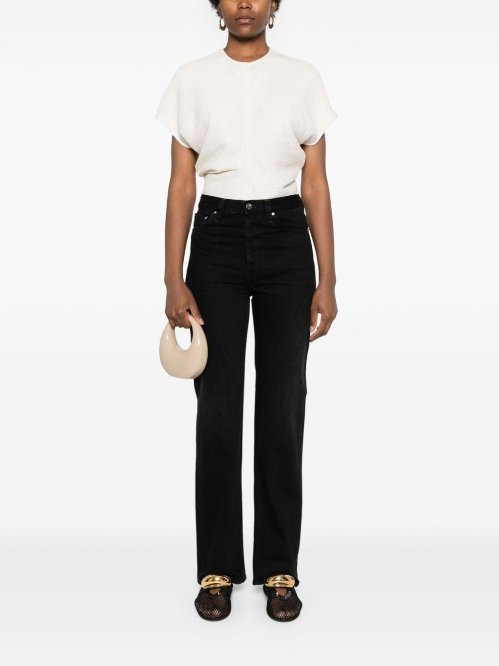 TOTEME Slouch Waist Top for Women