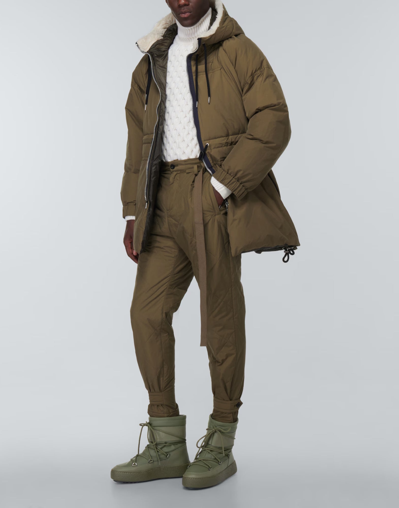 MOON BOOT MTRACK Tube Rubber Boots - Men's Fashion Footwear