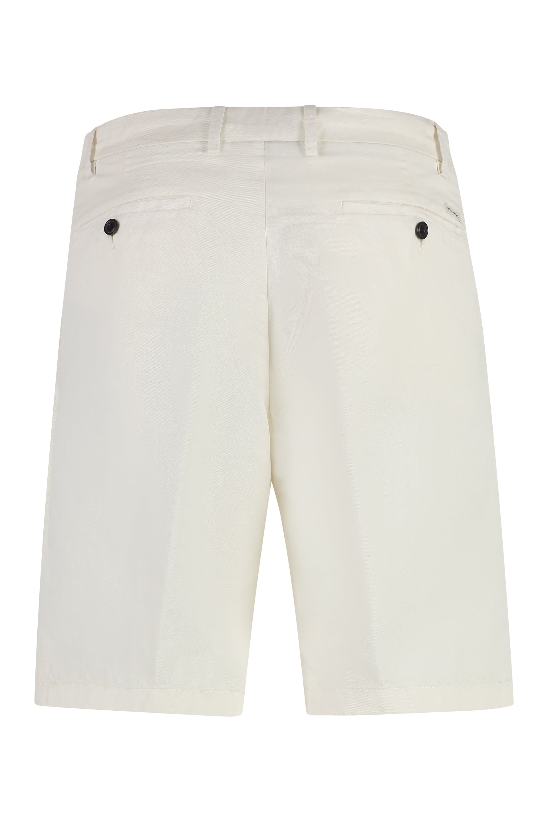PAUL & SHARK Men's Cotton and Linen Bermuda Shorts