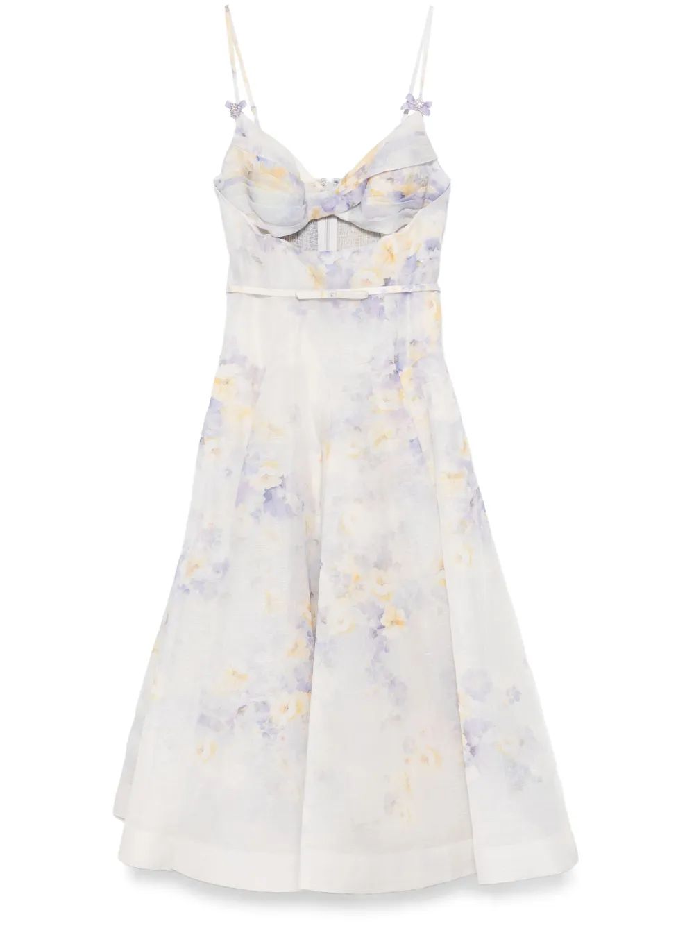 ZIMMERMANN Crush Midi Dress for Women - SS25 Collection