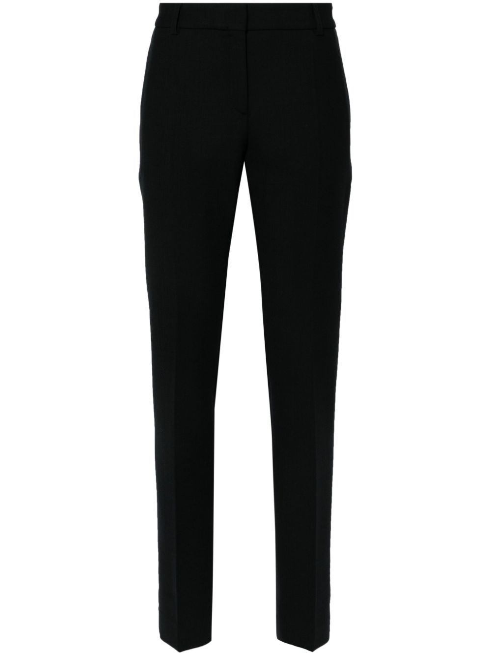 TOTEME Wool Pants - Low Rise Fitted Cut