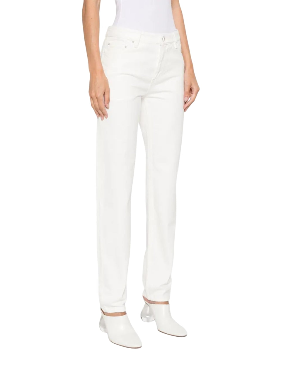 TOTEME Low Taper Mini Jeans