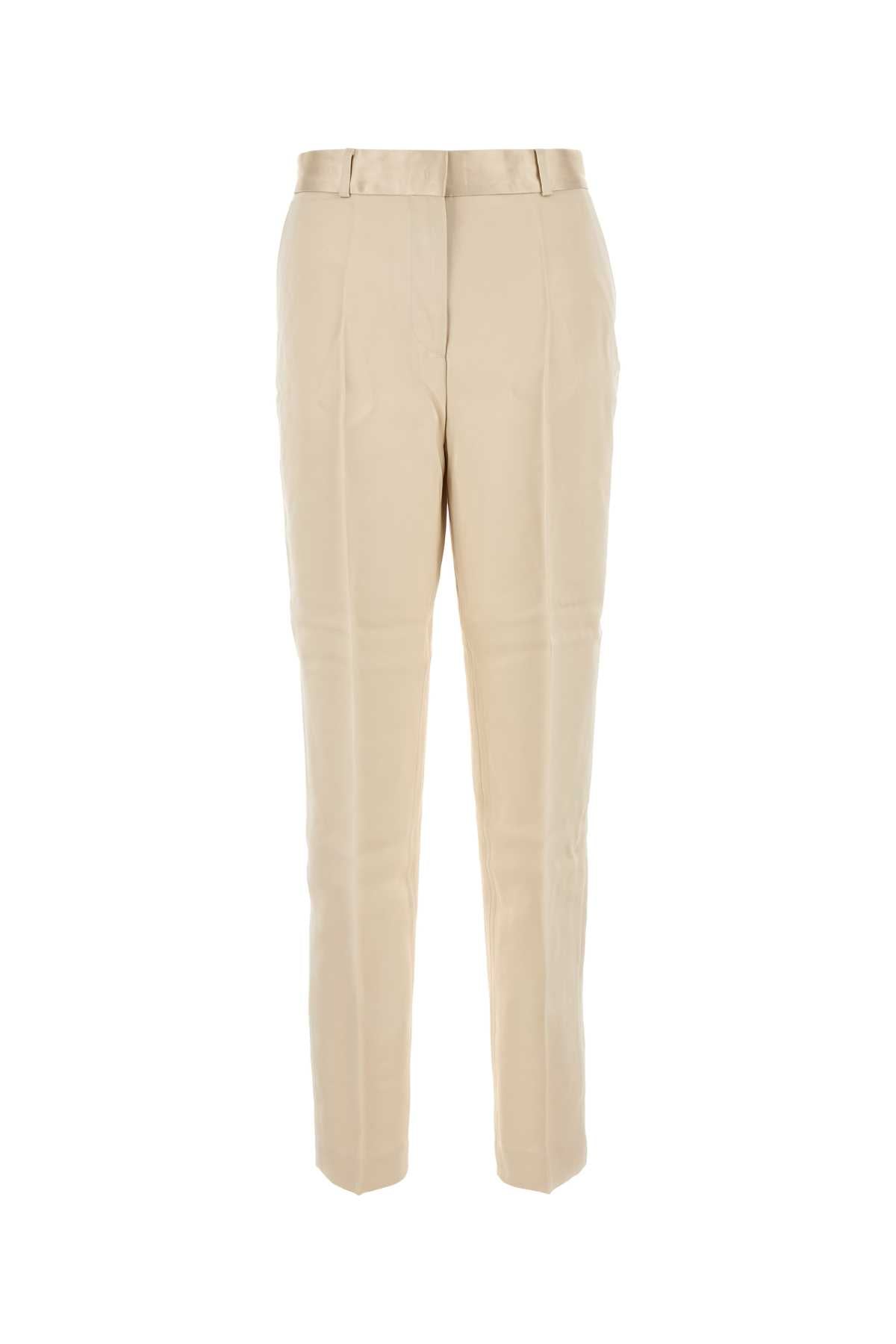 TOTEME Low-Waist Satin Mini Trousers