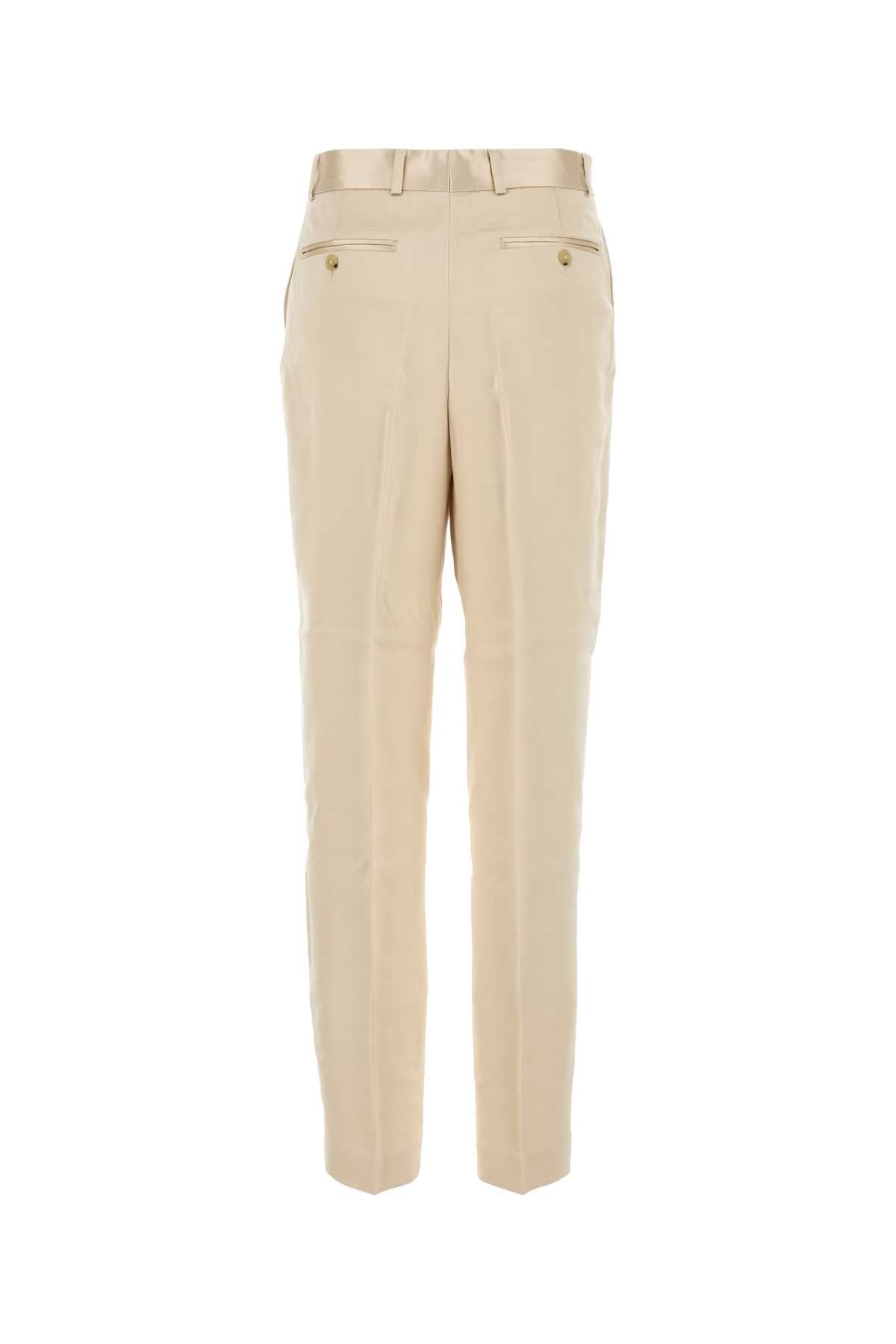 TOTEME Low-Waist Satin Mini Trousers