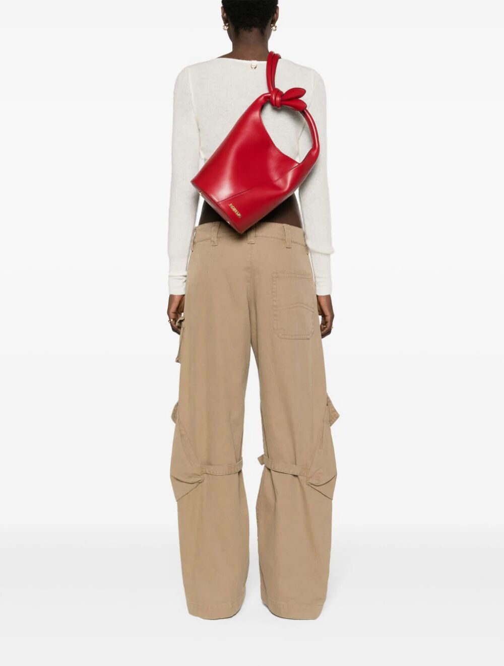 JACQUEMUS Mini Crossbody Leather Bag