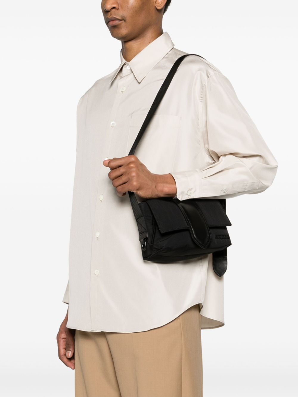 JACQUEMUS Mini Messenger Handbag for Men