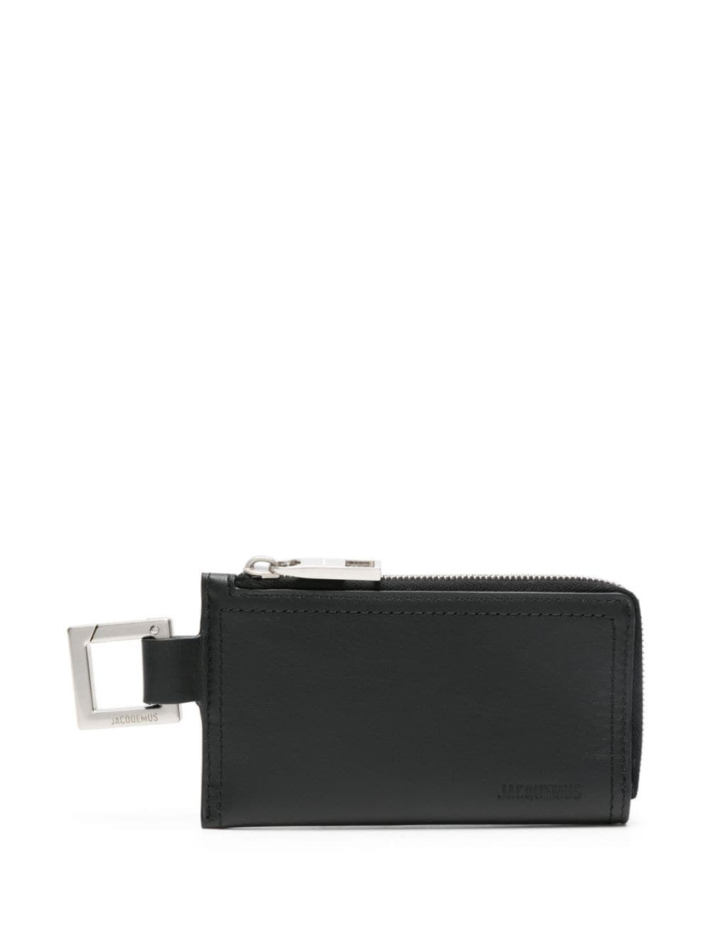 JACQUEMUS Mini Zipped Leather Pocket for Men