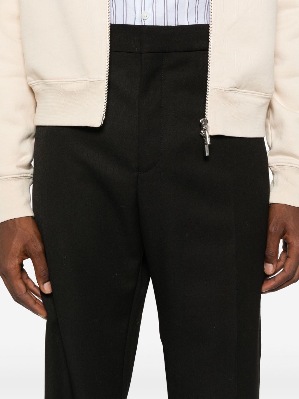 JACQUEMUS Luxurious Virgin Wool Trousers for Men