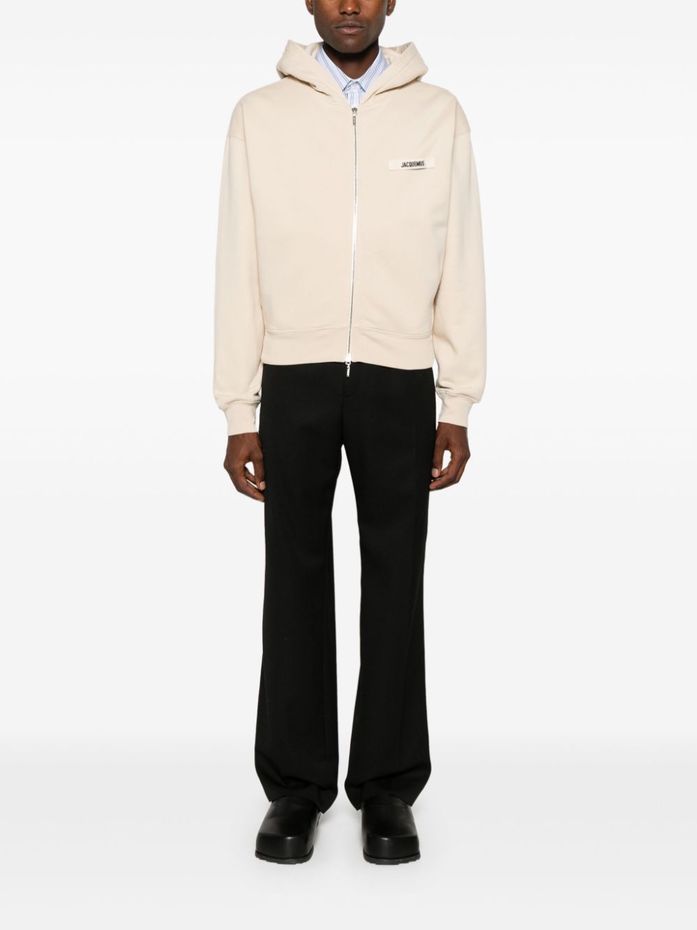 JACQUEMUS Luxurious Virgin Wool Trousers for Men