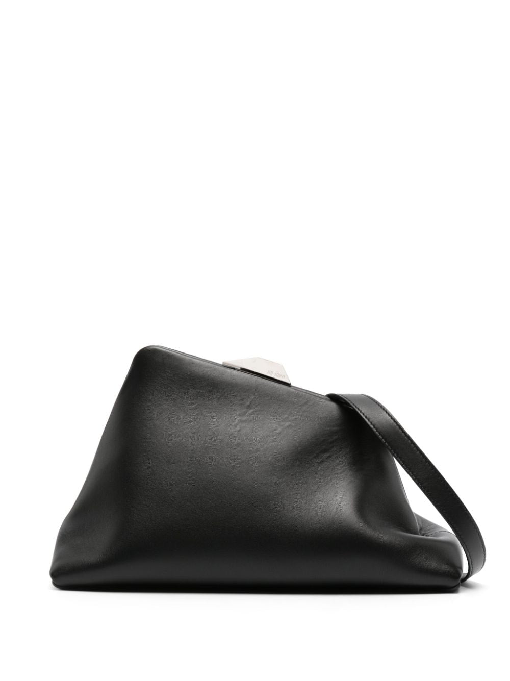 THE ATTICO Mini Day Off Leather Shoulder Handbag