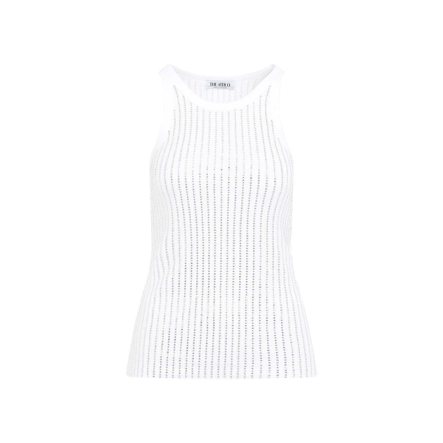 THE ATTICO Thermal Shine T-Shirt