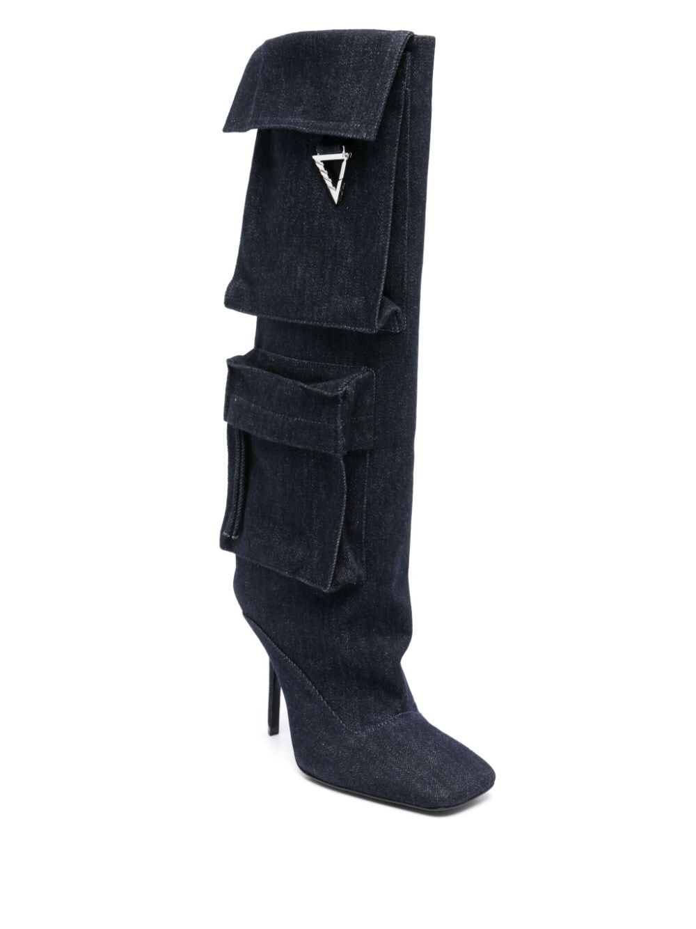 THE ATTICO Sienna Tube Boots 105mm Heels