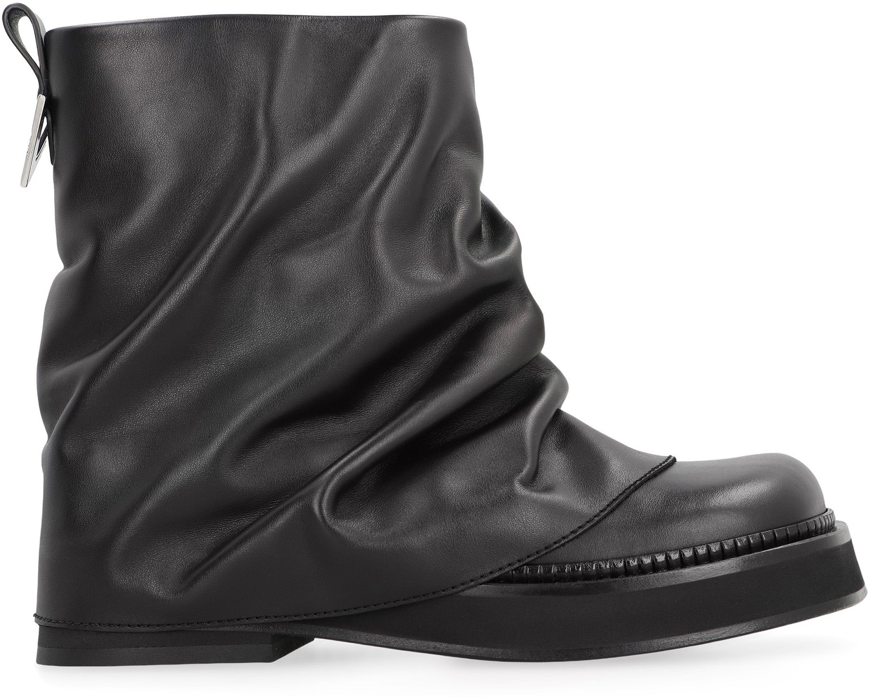 THE ATTICO Mini Combat Leather Boots for Women