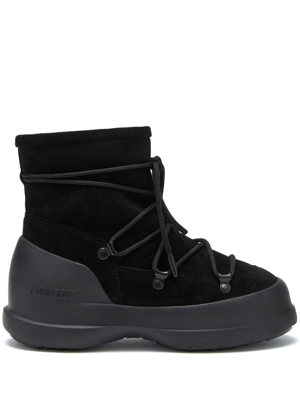 MOON BOOT Luna Low Mini Suede Snow Boots