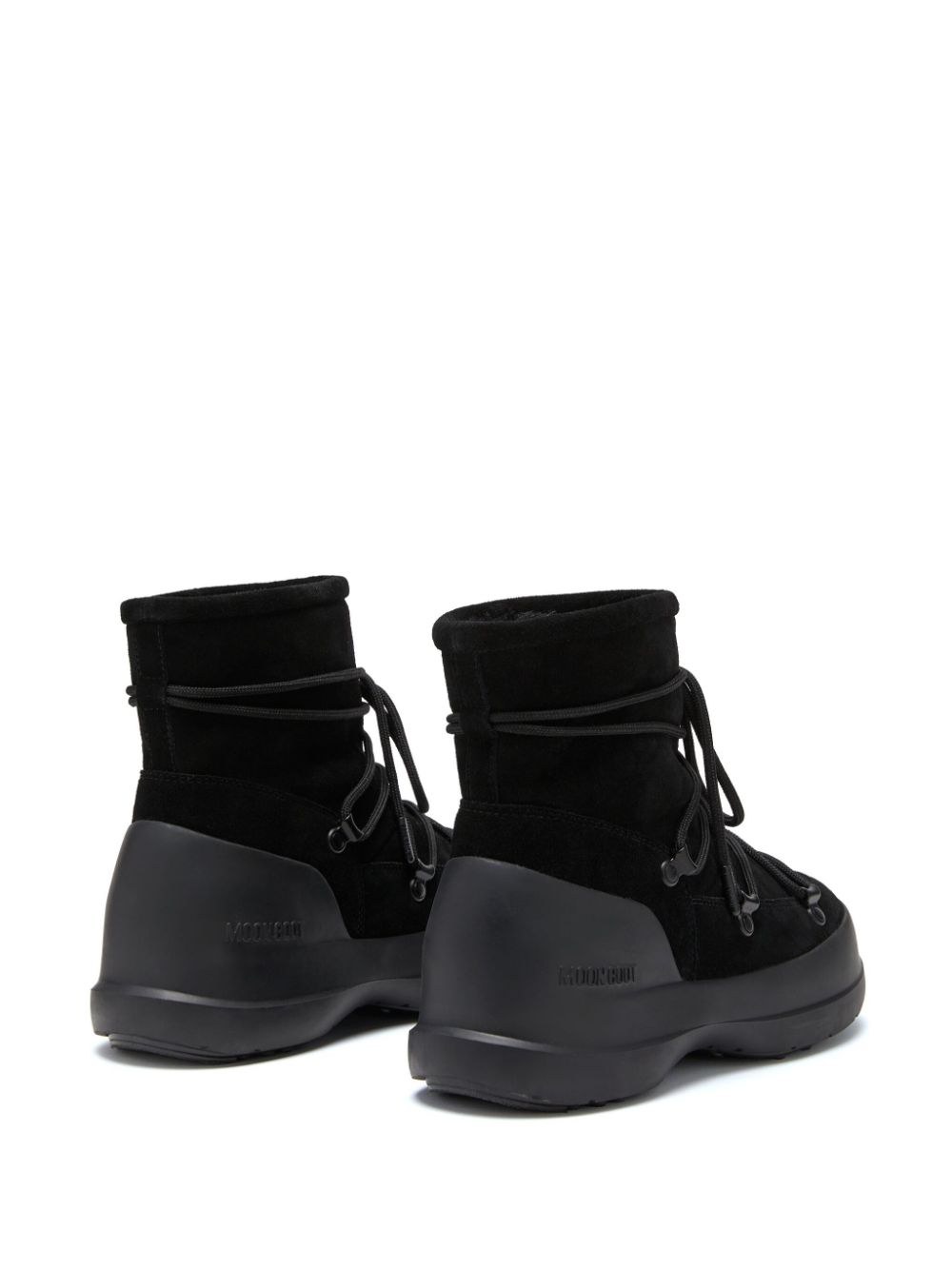 MOON BOOT Luna Low Mini Suede Snow Boots
