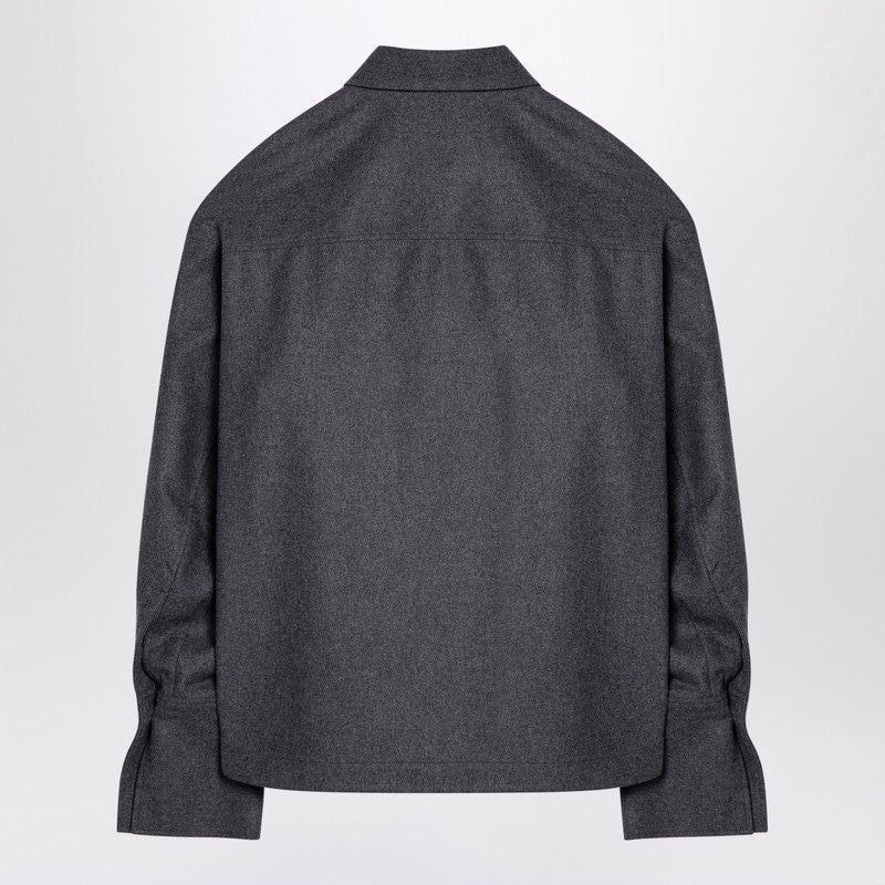 THE ATTICO Wool Blend Eliza Shirt for Women - FW24