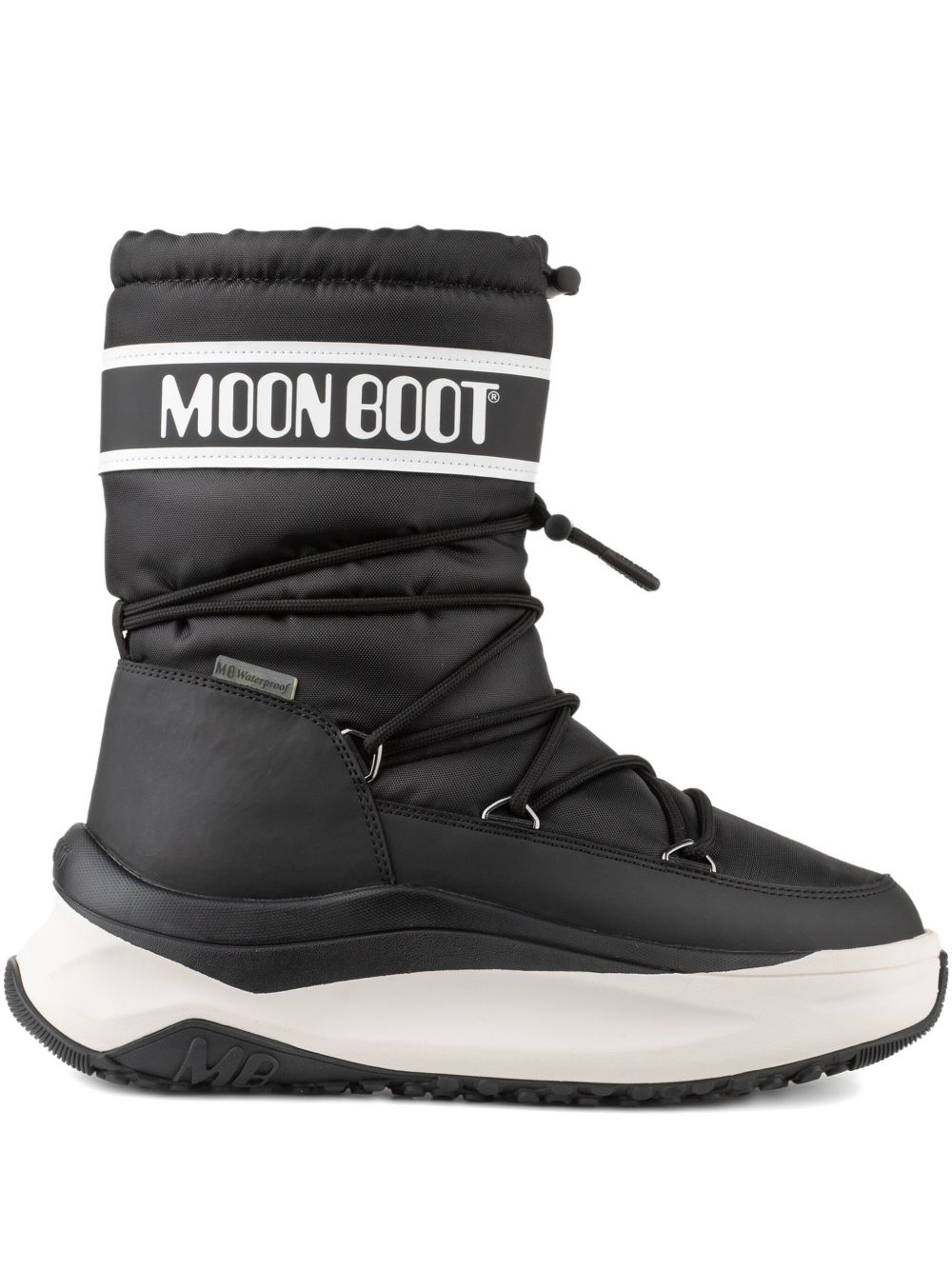 Platform Moon Boots with Drawstring Fastening for Men