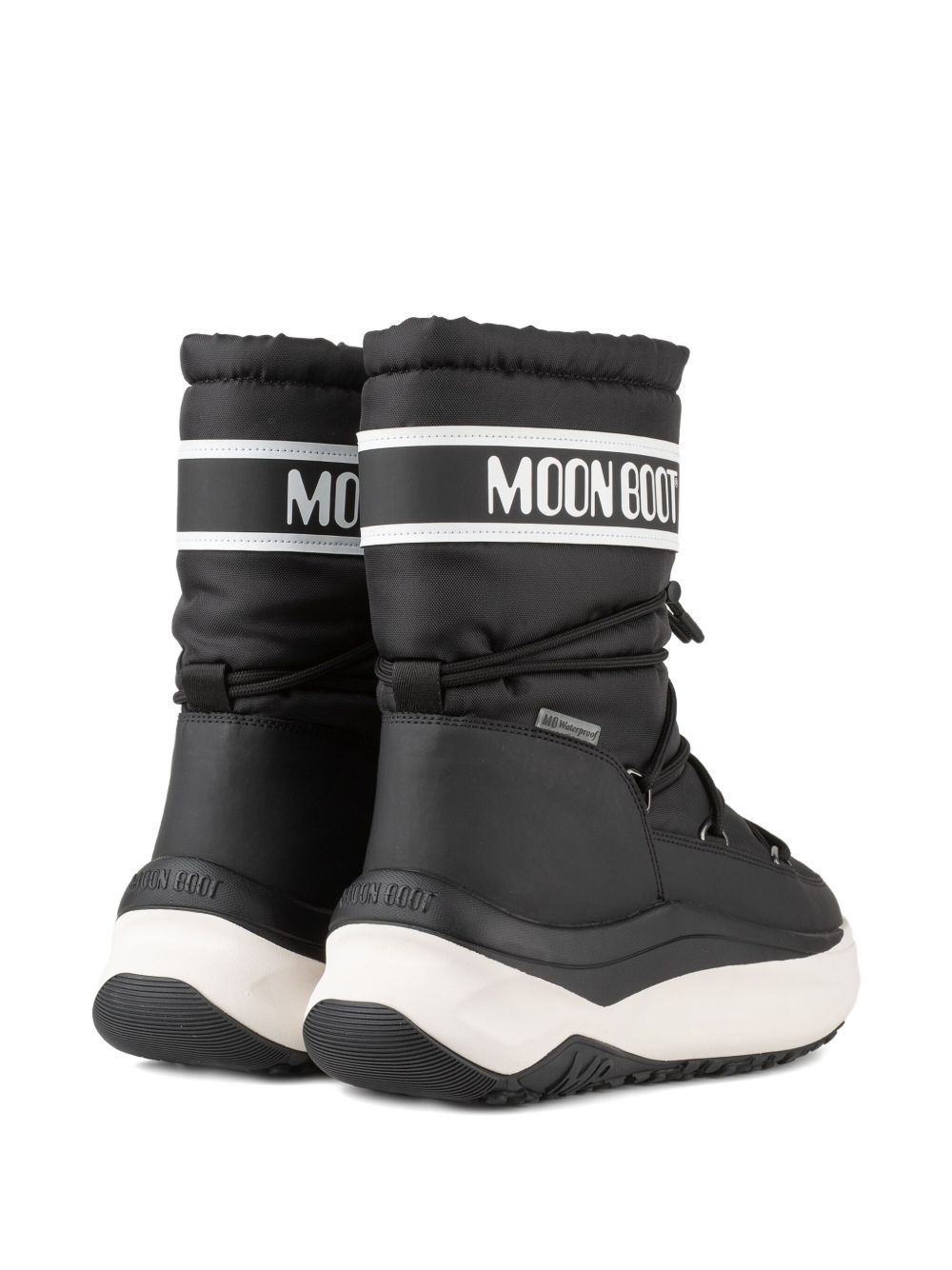 Platform Moon Boots with Drawstring Fastening for Men