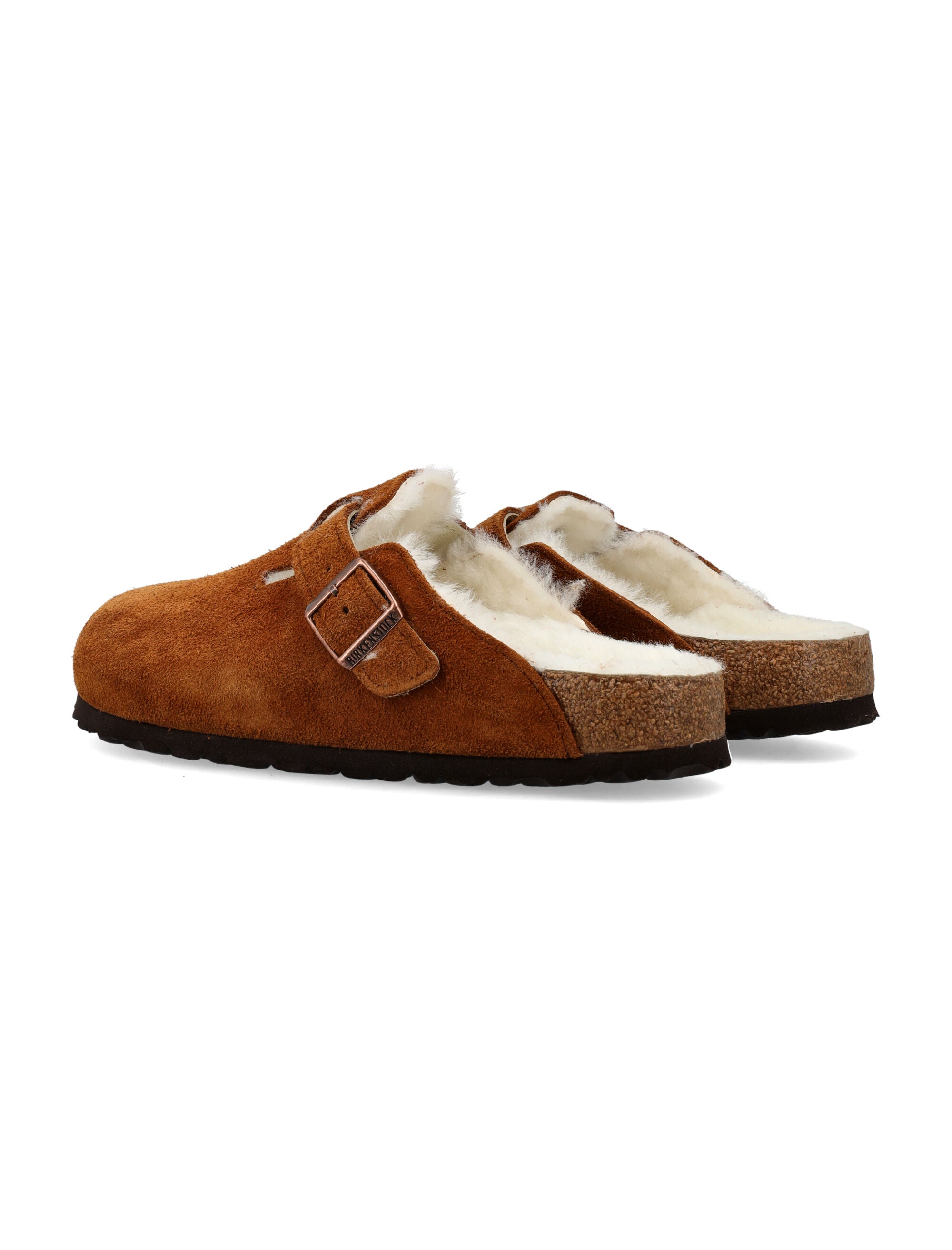 BIRKENSTOCK Narrow Fit Shearling Sandals