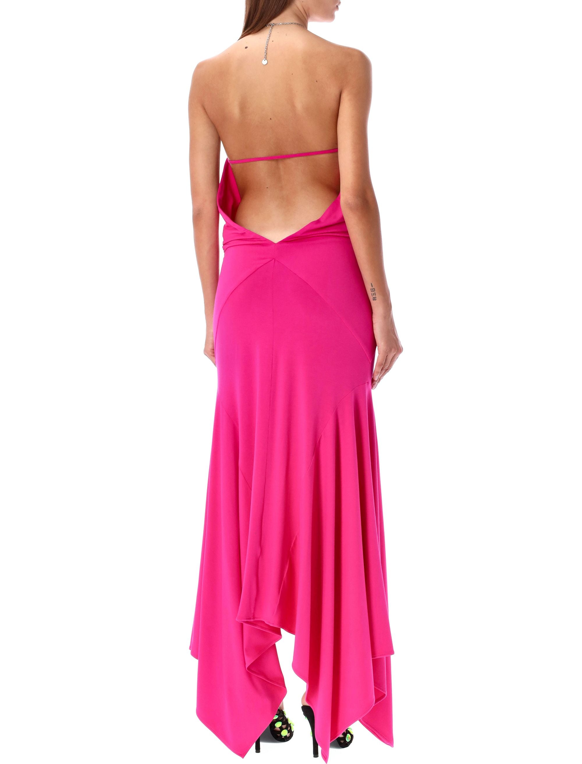 THE ATTICO Feminine Long T-Shirt Dress - Size 40