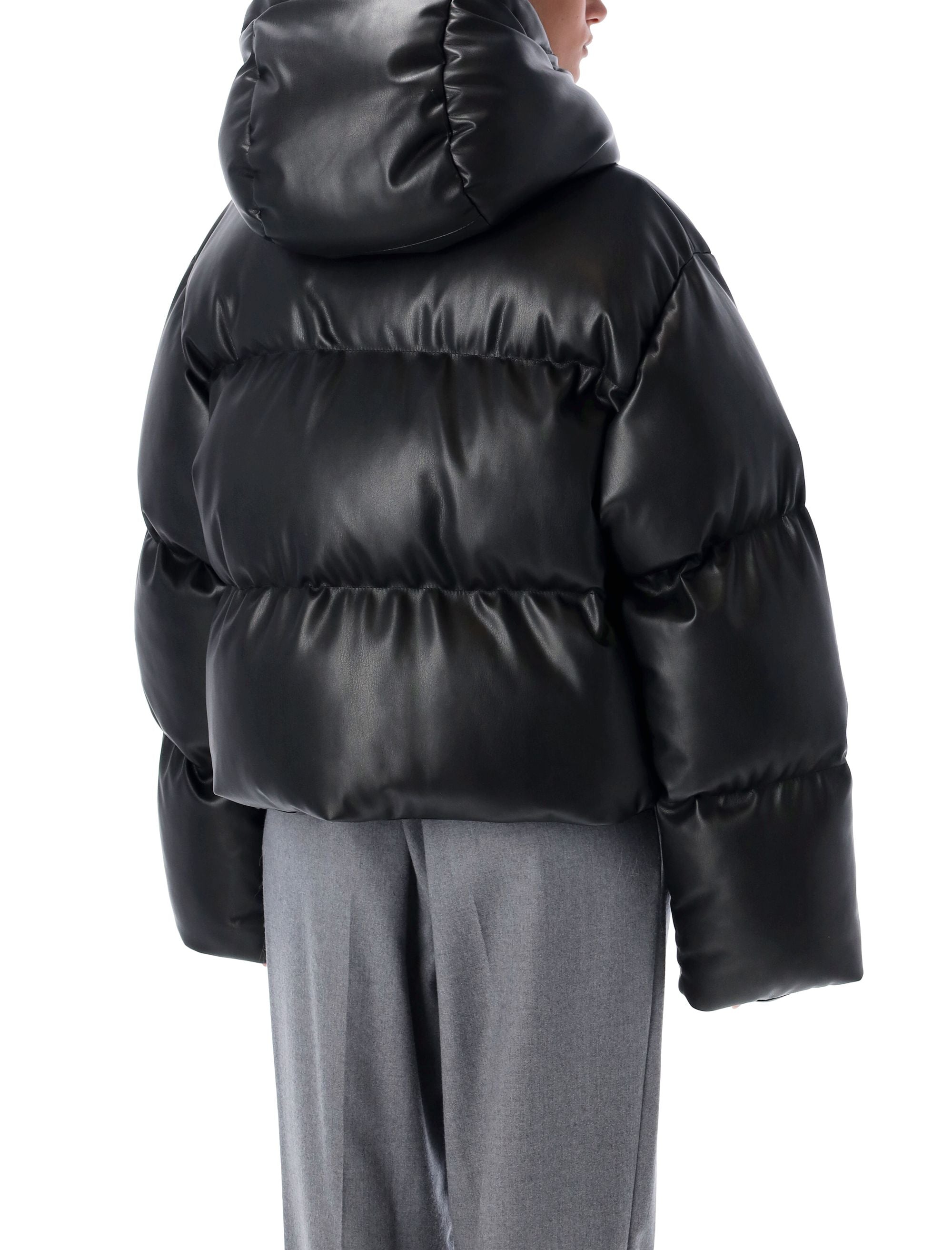 STELLA MCCARTNEY Eco Nappa Down Jacket - Relaxed Fit Size 40