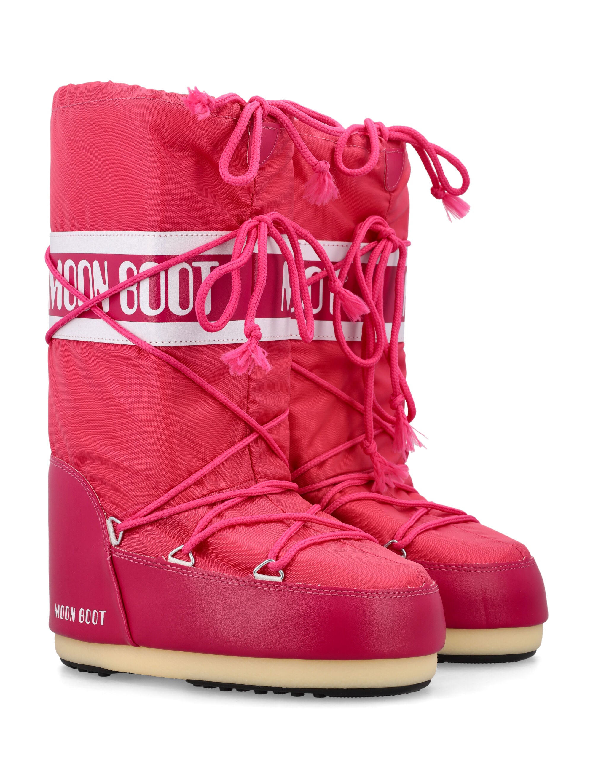 MOON BOOT High Nylon Slip-On Boots for Men