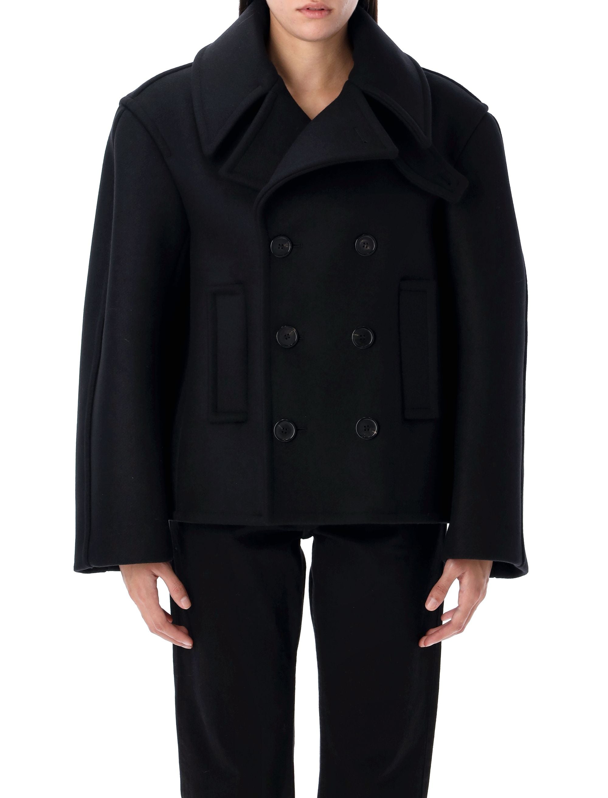 SAINT LAURENT Oversized Pea Jacket