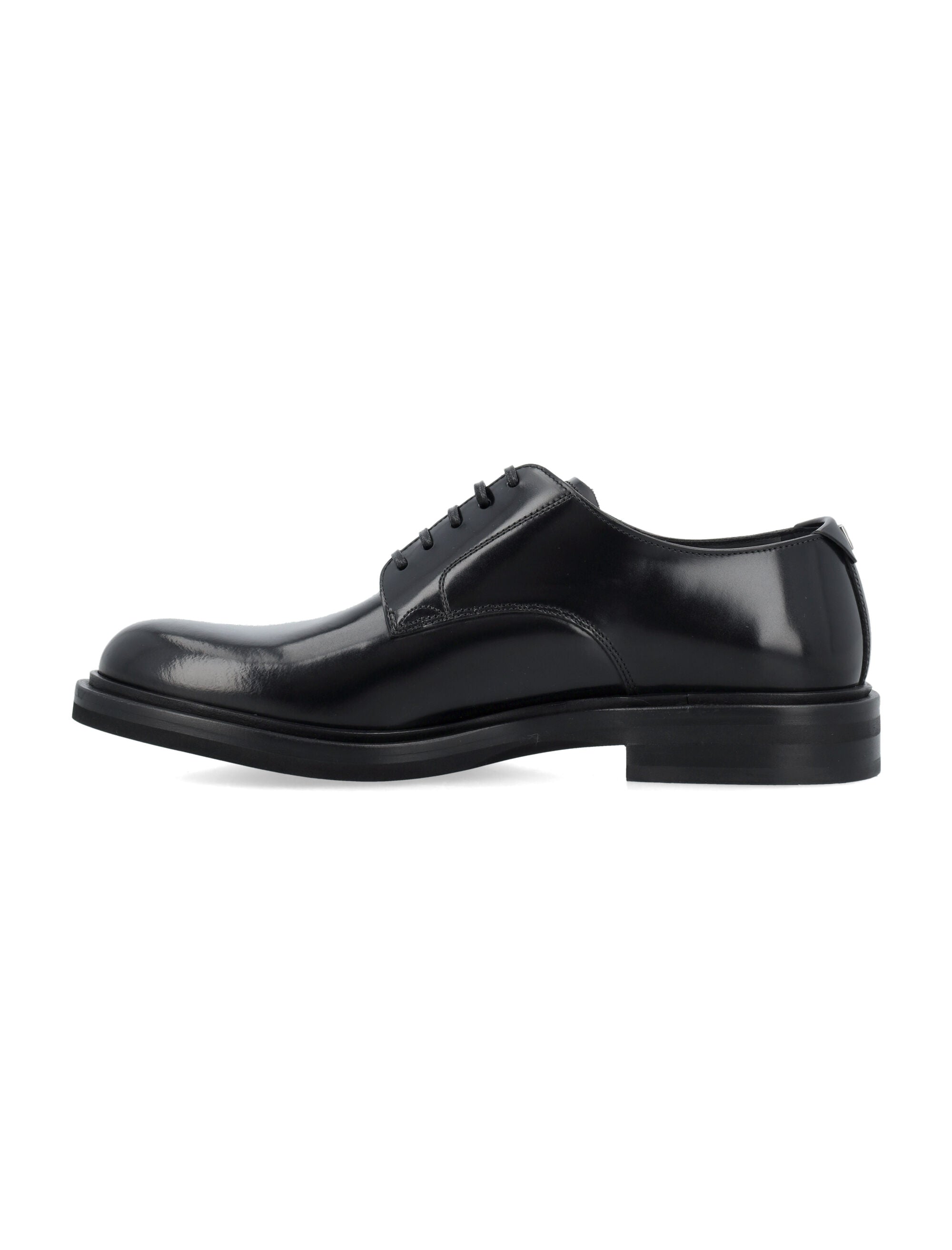 DOLCE & GABBANA Classic Lace-Up Derby Dress Shoes for Men
